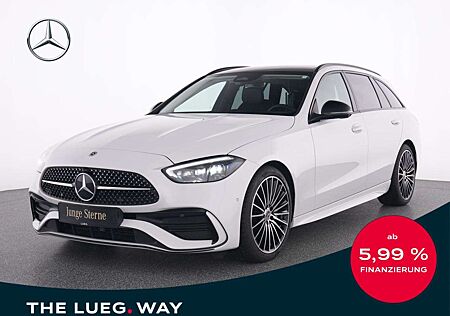 Mercedes-Benz C 300 d T AMG+MBUX+DLight+Pano+Mem+AHK+Night+360