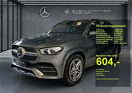 Mercedes-Benz GLE 350 de 4M +AMG+MBUX+KAMERA+WIDE+AHK+360°+SHZ