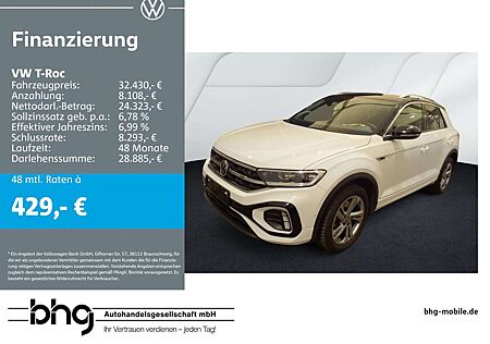 VW T-Roc Volkswagen 2.0 TDI SCR DSG R-Line