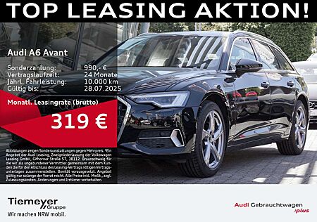 Audi A6 45 TFSI Q ADVANCED LM19 LEDER AHK KAMER