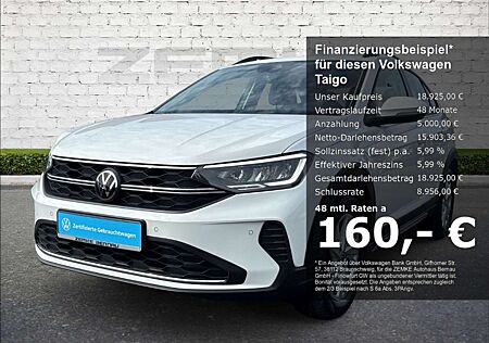 VW Taigo Volkswagen 1.0 TSI Life Navi Digitales Cockpit LED Apple CarP