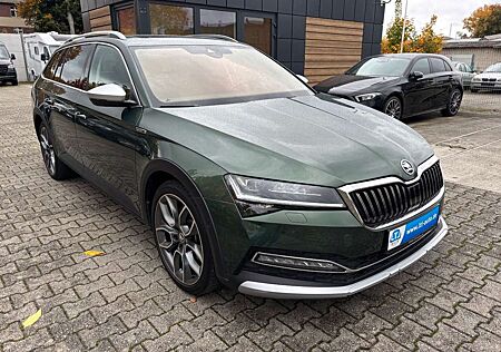Skoda Superb Combi Scout 4x4 Voll AHK Standheizung Pan