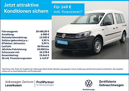 VW Caddy Volkswagen TDI Kombi ACC AHK NAVI PDC