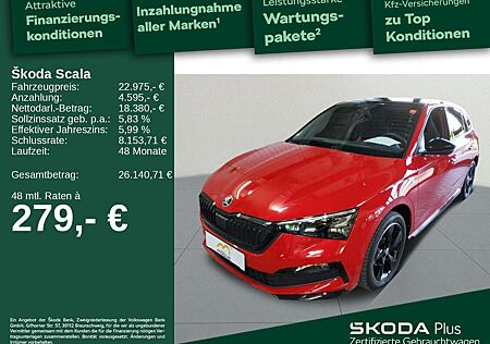 Skoda Scala 1.0 TSI Monte Carlo*DSG*PDC*AHK*ACC*PANO*