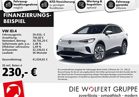 VW ID.4 Volkswagen Pro electric 210kW 360° NAVI MATRIX SPORTSI
