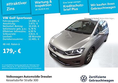 VW Golf Sportsvan Volkswagen Highline