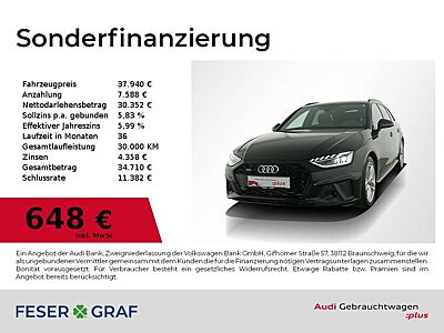 Audi A4 Avant 45 TFSI S line quattro LED/AHK/ACC/Navi