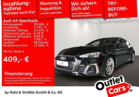 Audi A5 S line 45 TFSI quattro S tronic NAV