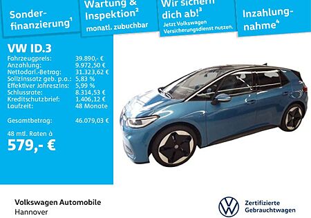 VW ID.3 gebraucht kaufen VW ID.3 Volkswagen Pro S Navi Pano Kamera HUD WP ACC LED SHZ P