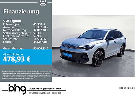 VW Tiguan Volkswagen 2.0 TDI SCR 4MOTION DSG R-Line #AHK #LED