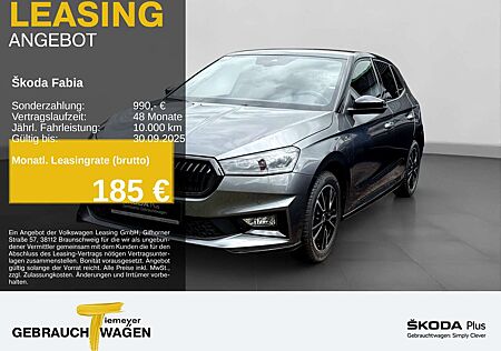 Skoda Fabia 1.0 TSI DSG MONTE CARLO NAVI LED VIRTUAL S