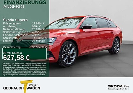 Skoda Superb Combi 2.0 TSI DSG 4x4 SPORTLINE MATRIX NA