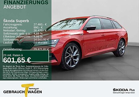 Skoda Superb Combi 2.0 TSI DSG 4x4 SPORTLINE MATRIX NA