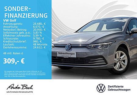 VW Golf Volkswagen VIII 1.5 eTSI "Life" DSG Navi LED Digital C
