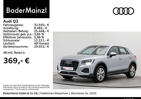 Audi Q2 35 TFSI S tronic AHK Kamera SHZ Virtual