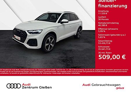 Audi Q5 55 TFSI e quattro S line Black B&O AHK Matrix-LED