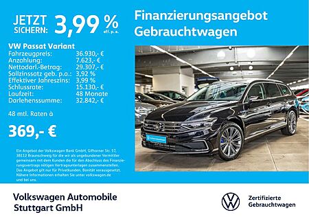 VW Passat Variant Volkswagen GTE 1.4 TSI Hybrid DSG Navi AHK