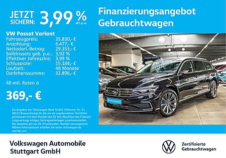 VW Passat Variant Volkswagen GTE 1.4 TSI Hybrid DSG Navi AHK