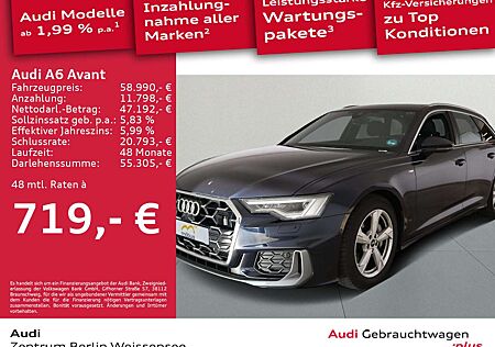 Audi A6 50 TDI TIPT*QUA*S-LINE*MATRIX*PANO*RFK*