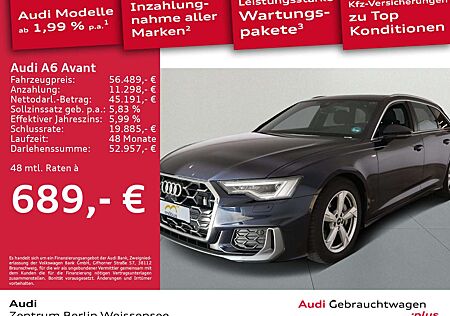 Audi A6 50 TDI TIPT*QUA*S-LINE*MATRIX*PANO*RFK*