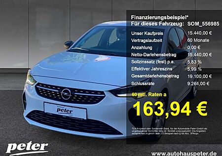 Opel Corsa F 1.2 Turbo Elegance Klima Sitzheizung Allwe