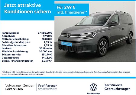 VW Caddy gebraucht kaufen VW Caddy Volkswagen Maxi Style DSG 7-SITZE AHK ACC KAM CARP