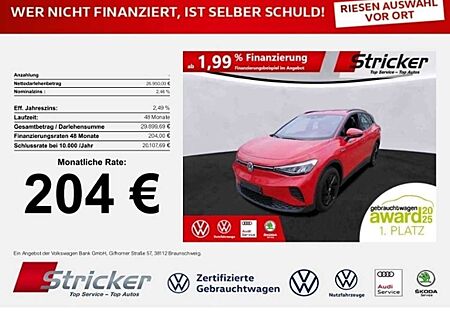 VW ID.4 Volkswagen Pro Performance 204,-ohne Anzahlung Travel Wärmep