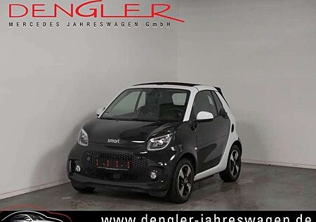 Smart ForTwo Cabrio EQ EXCLUSIVE*SCHWARZ/WEISS Passion