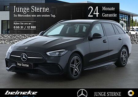 Mercedes-Benz C 200 T AMG Night Pano AHK Spur Kamera Totw LED