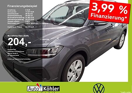 VW T-Cross Volkswagen Life TSi CarPlay+ACC+LED+Navi+Virt+PDC