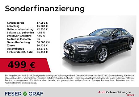 Audi A8 50 TDI HUD,DynamikAllradl,Sitzbel,Kameras,Leder