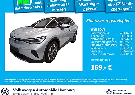 VW ID.4 Volkswagen Pro 286 PS / 77 kW AHK IQ.Light Area View
