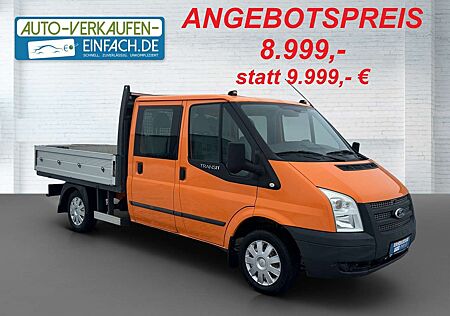 Ford Transit FT 300M,Pritsche,Doppelkabine,6S,Klima,TÜV,Mwst