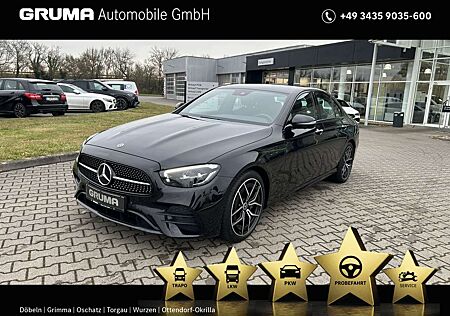 Mercedes-Benz E 220 d +AMG+Night+AHK+Pano+KeyGo+360°+CarPlay+