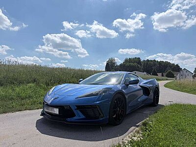 Corvette C8 1 Hand, GARANTIE, 10.000km, 2LT, Keyless, Lift, Stingray, 21 Zoll, Scheckheft, Unfallfrei, Nachlackierungsfrei
