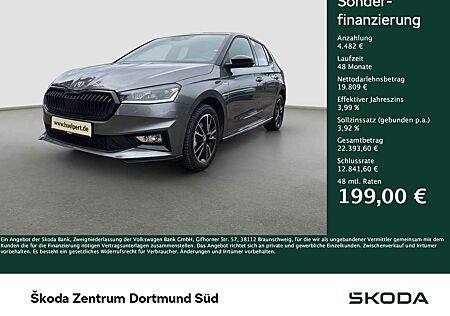 Skoda Fabia 1.0 MONTE CARLO CAM ACC NAVI ALU SITZHEIZ.