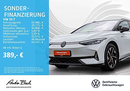 VW ID.7 Volkswagen Tourer GTX 4Motion 250 kW Navi Panorama DCC