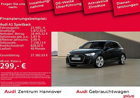 Audi A1 30 TFSI S line LED virtual Teillede
