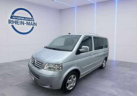 VW T5 Multivan Volkswagen HIGHLINE 2xSchiebetür Kindersitz Leder AHK