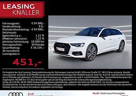 Audi A6 Avant 45 TFSI qu S line MATRIX STHZG Pano 20" adva