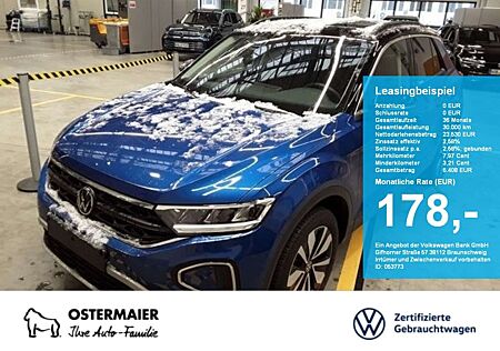 VW T-Roc Volkswagen MOVE 1.0TSI 110PS 5J-G.STHZG.NAVI+VC.2xPDC.LED.APP