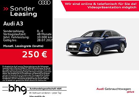 Audi A3 35 TFSI Limousine S tronic advanced