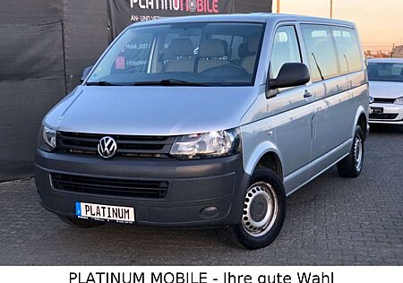 VW T5 Kombi Volkswagen T5 Transporter 9-Sitze LANG Flügeltüren*AHK*Klim
