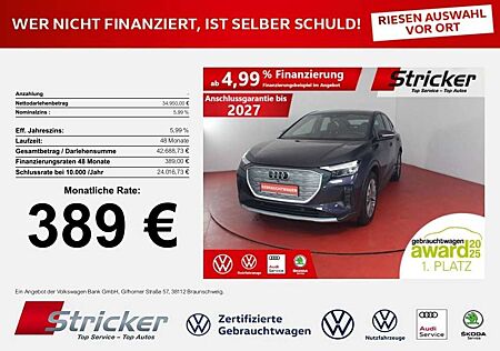 Audi Q4 e-tron Sportback 40 389,-ohne Anzahlung Navi Kamera
