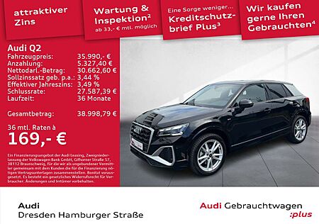 Audi Q2 40 TFSI S line quattro Matrix Navi S tronic