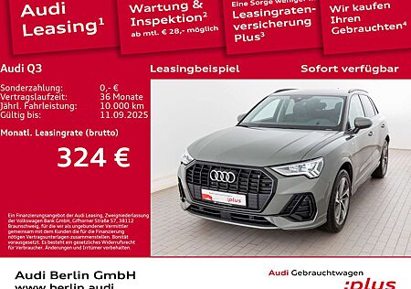 Audi Q3 S line 35 TFSI S tr. AHK LED NAVI VIRTUAL