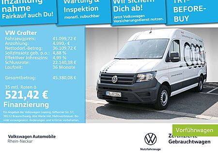 VW Crafter Volkswagen 35 Kasten MR HD 2.0 TDI EURO VI-e SCR AH