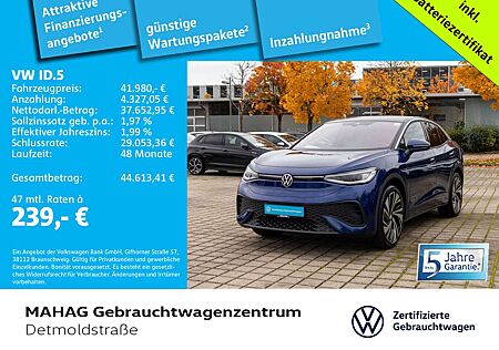 VW ID.5 Volkswagen Pro Performance 82 kWh Wärmepu CCS IQ.Light
