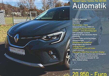 Renault Captur TCe Mild Hybrid 140 EDC GPF TECHNO