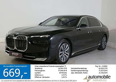 BMW i7 xDr. 60 NP 175650.- Exe Lounge Pak.Fondentert